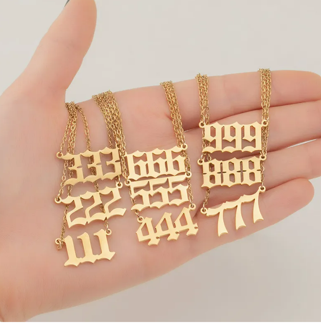 Angel Numbers Necklace