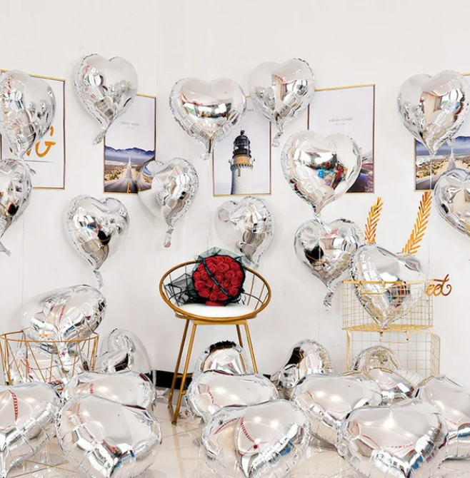 Valentines Balloons 10pc