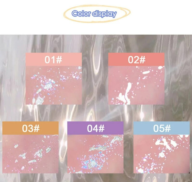 Bow Jar Shaped Moisturizing Water Lip Gloss