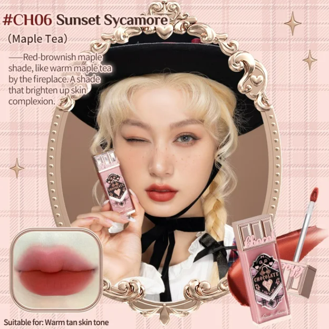 Flower Knows Chocolate Wonder-Shop Matte Lip Stick