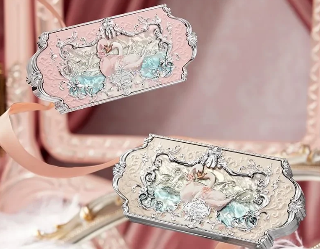 Flower Knows Swan Ballet 6-Color Eyeshadow Palette