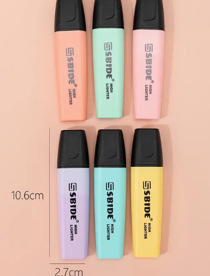 Bright 6-Piece Highlighter Set