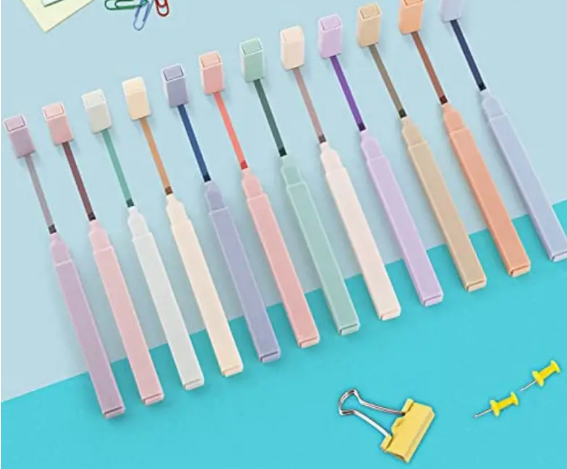 Aesthetic 12 pc highlighter set