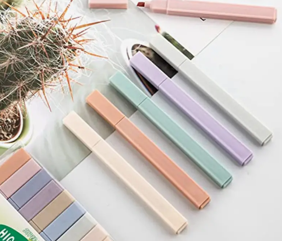Aesthetic 12 pc highlighter set