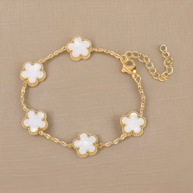 Flower Bracelet (multiple colors available)