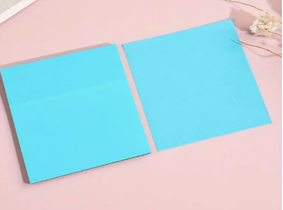 Clear Transparent Colored Sticky Notes