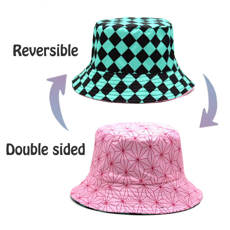 Demon Slayer reversible bucket hat