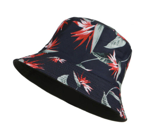 Patterned bucket hat