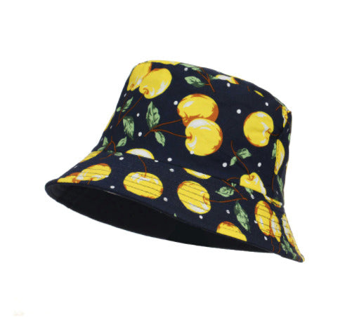 Patterned bucket hat