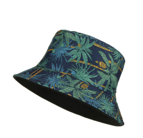 Patterned bucket hat