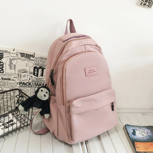 Cute Multipocketed Student Backpack