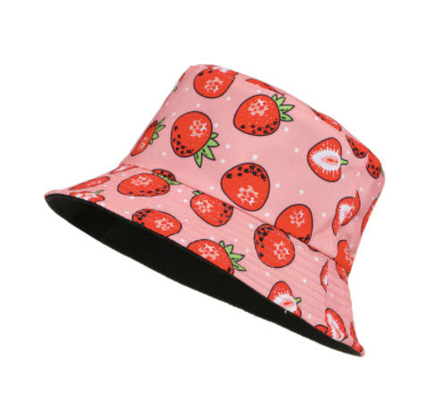 Patterned bucket hat