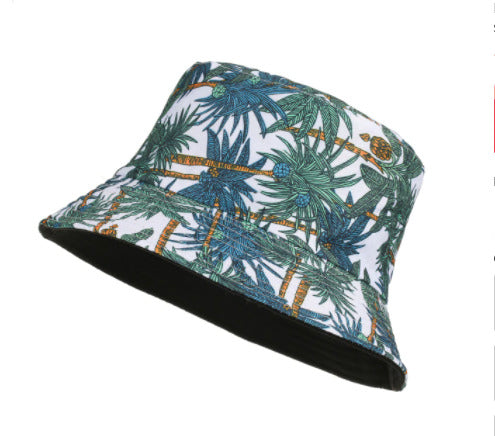 Patterned bucket hat
