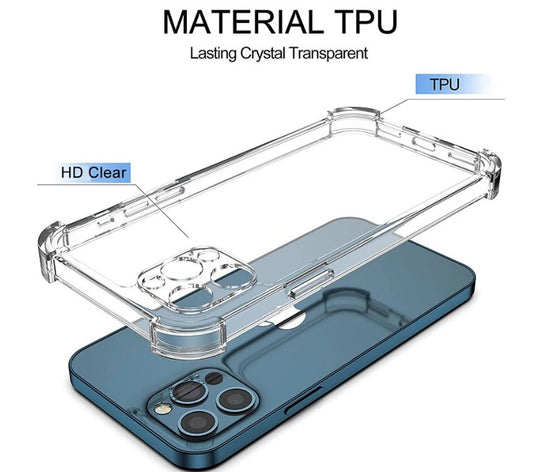 Clear, transparent phone case