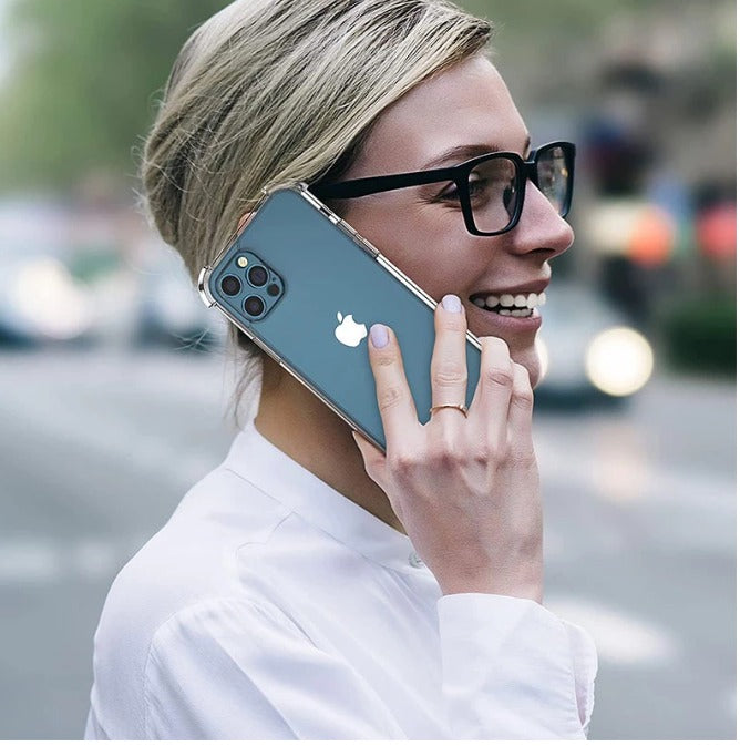 Clear, transparent phone case