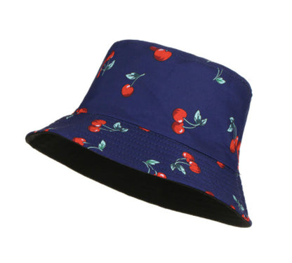 Patterned bucket hat
