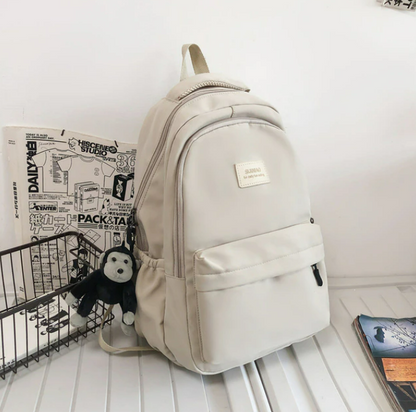Cute Multipocketed Student Backpack