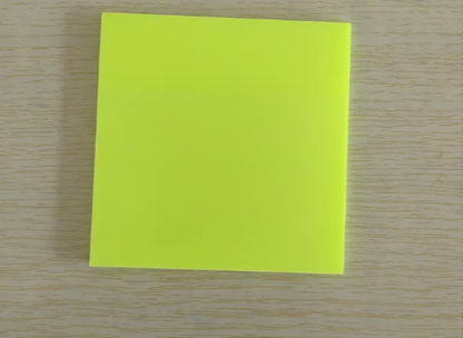 Clear Transparent Colored Sticky Notes